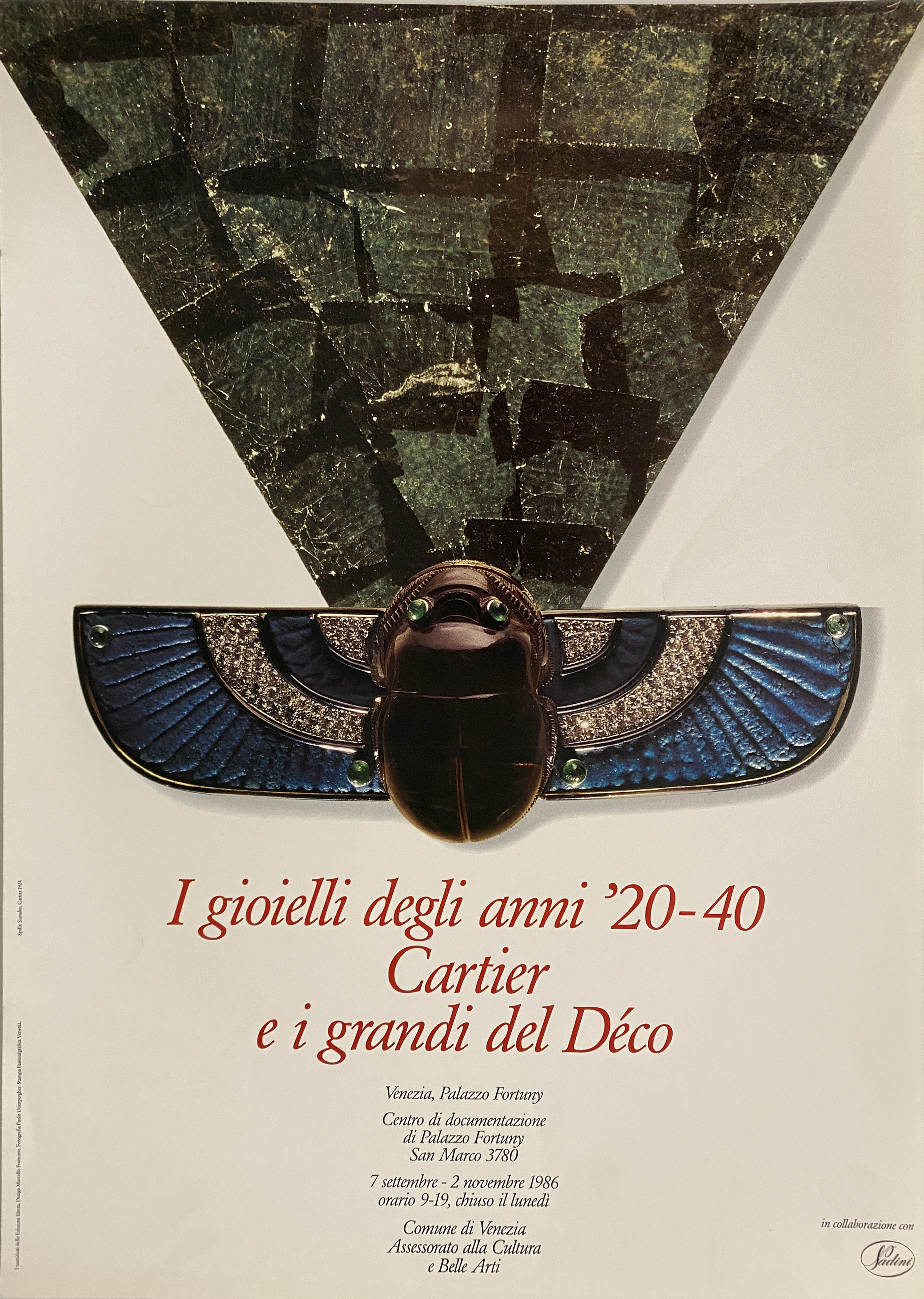 I gioielli degli anni '20-40 Cartier e i grandi del Déco riproduz